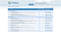 Desktop Screenshot of board.protecus.de